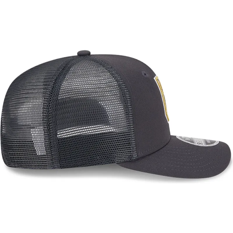 graue-trucker-kappe-9seventy-stretch-snap-evergreen-der-vegas-golden-knights-nhl-von-new-era
