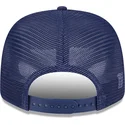 marineblaue-trucker-kappe-9seventy-stretch-snap-evergreen-der-toronto-maple-leafs-nhl-von-new-era