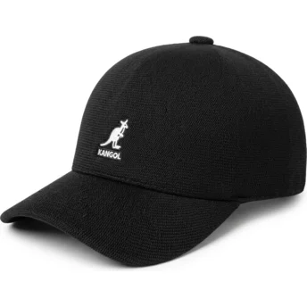 Casquette courbée noire ajustable Bamboo Adj Spacecap Kangol
