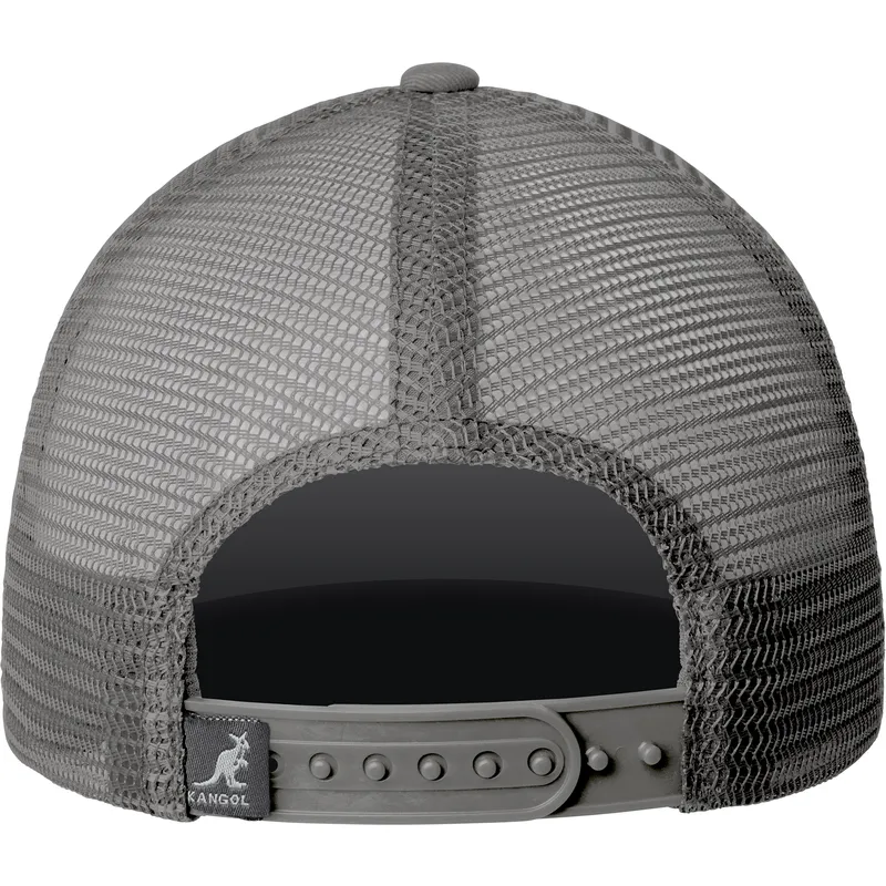 trucker-kappe-grau-fine-print-von-kangol trucker-kappe-grau-fine-print-von-kangol