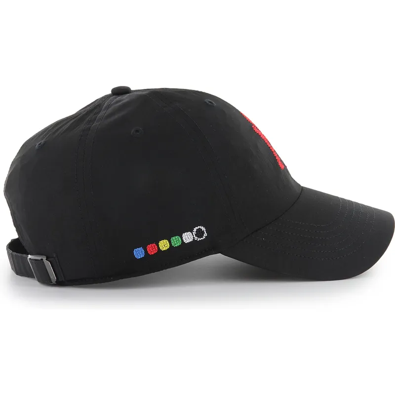 schwarze-verstellbare-curved-cap-clean-up-eight-bit-hero-der-new-york-yankees-mlb-von-47-brand