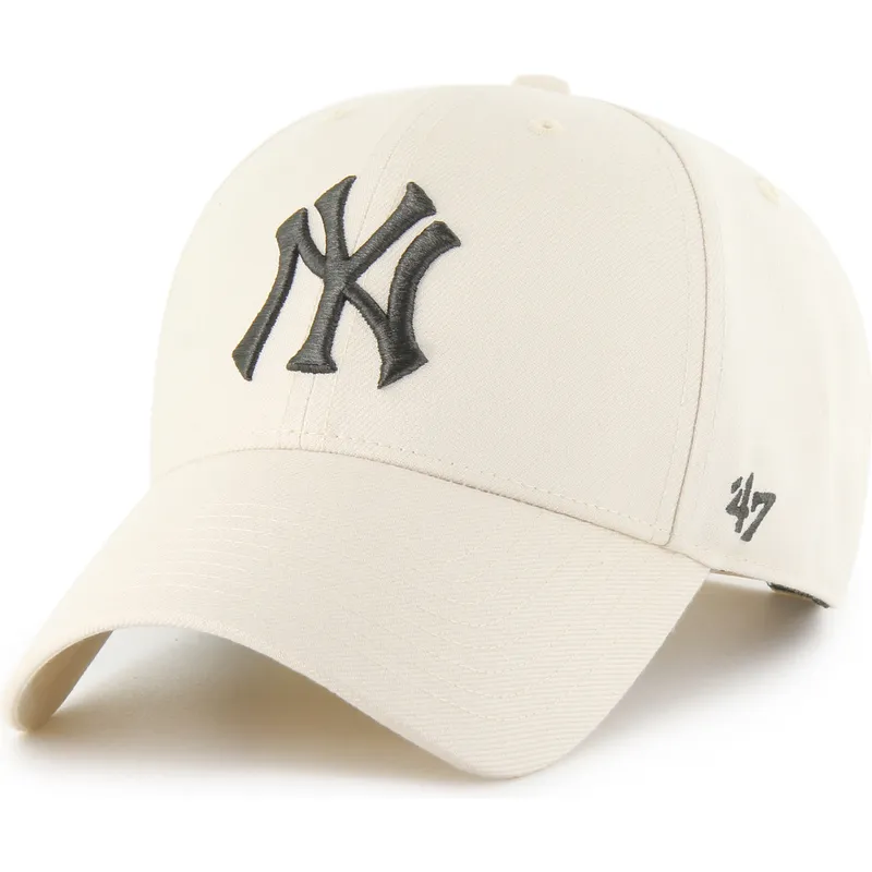 beige-gebogene-snapback-kappe-mvp-der-new-york-yankees-mlb-von-47-brand beige-gebogene-snapback-kappe-mvp-der-new-york-yankees-mlb-von-47-brand