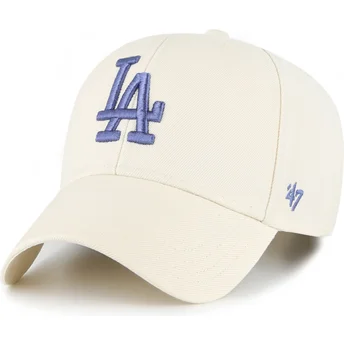 Mützen gebogen beige snapback MVP der Los Angeles Dodgers MLB von 47 Brand