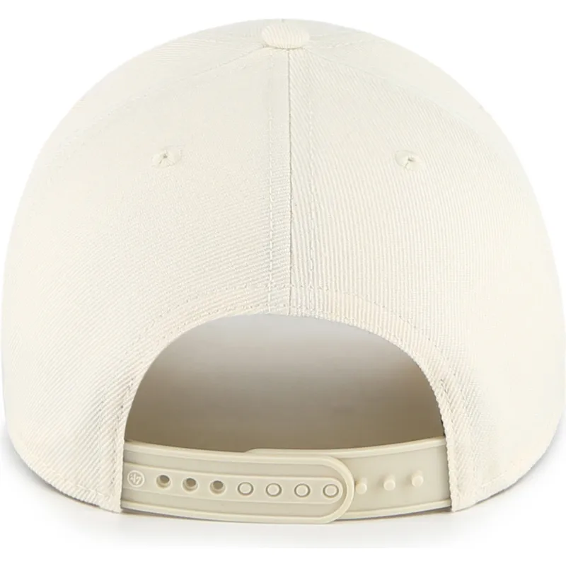 casquette-courbee-beige-snapback-avec-logo-bleu-mvp-los-angeles-dodgers-mlb-47-brand