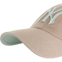 braune-verstellbare-curved-cap-clean-up-ballpark-der-new-york-yankees-mlb-von-47-brand