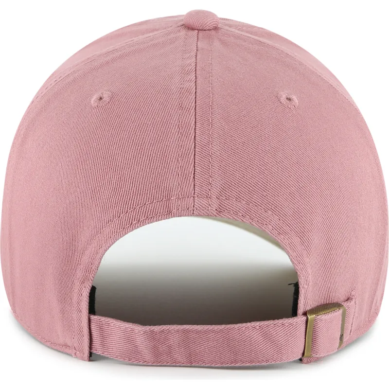 rosa-verstellbare-curved-cap-clean-up-ballpark-der-new-york-yankees-mlb-von-47-brand