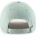 casquette-courbee-verte-ajustable-avec-logo-rose-clean-up-ballpark-new-york-yankees-mlb-47-brand