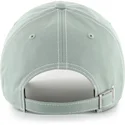 grune-verstellbare-curved-cap-clean-up-contrast-stitch-der-los-angeles-dodgers-mlb-von-47-brand