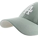 grune-verstellbare-curved-cap-clean-up-contrast-stitch-der-los-angeles-dodgers-mlb-von-47-brand