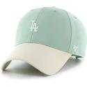 casquette-courbee-verte-ajustable-mvp-base-runner-two-tone-legend-los-angeles-dodgers-mlb-47-brand