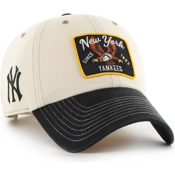 Mützen gebogen beige verstellbares band Clean Up Keepsake der New York Yankees MLB von 47 Brand
