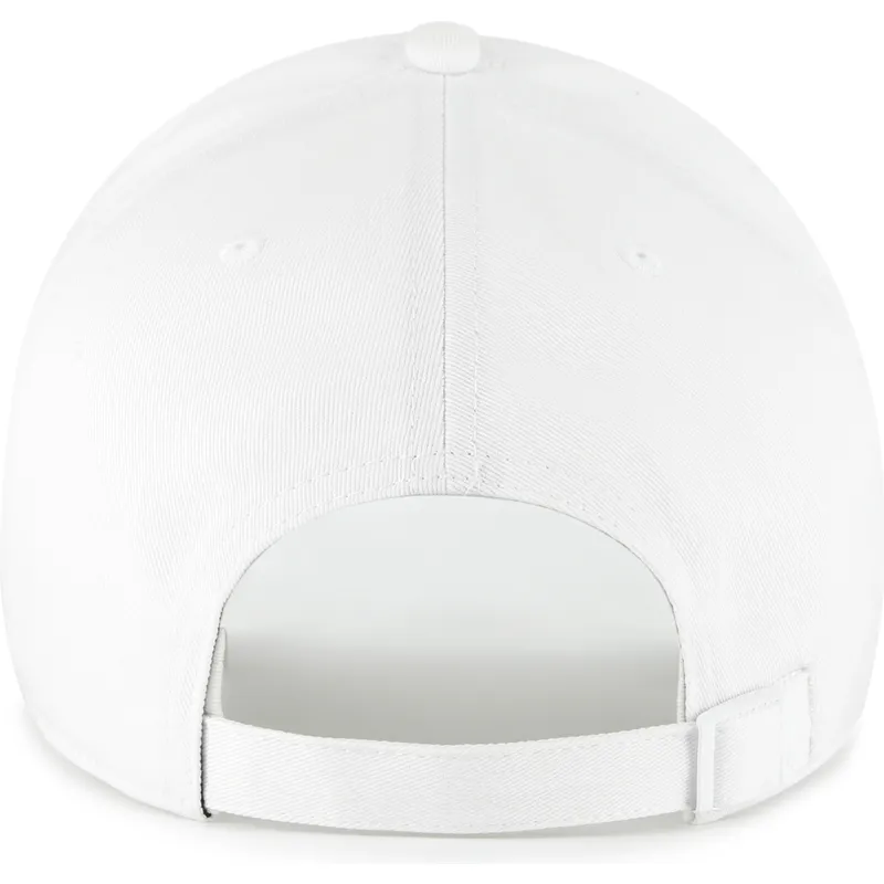 weisse-verstellbare-gebogene-kappe-mit-weissem-logo-clean-up-contemporary-two-tone-der-new-york-yankees-mlb-von-47-brand