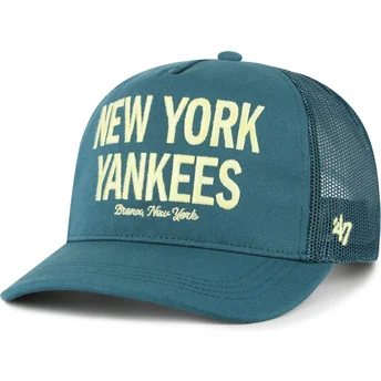 Mützen gebogen grün snapback Hitch Contemporary der New York Yankees MLB von 47 Brand