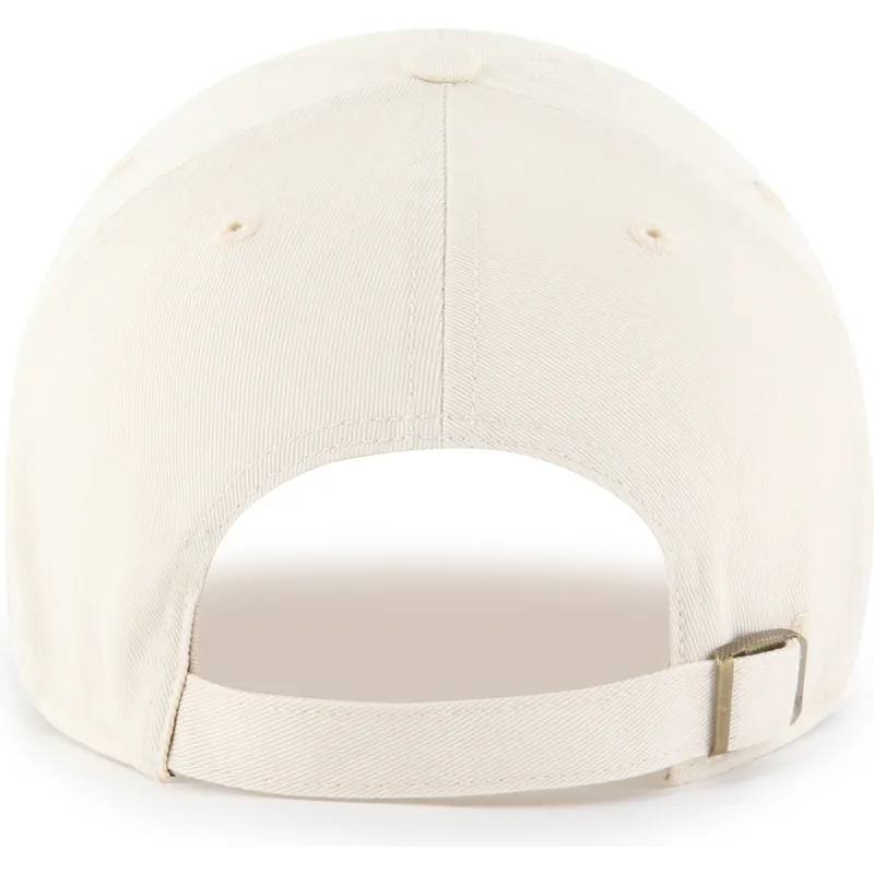 casquette-courbee-beige-ajustable-clean-up-dog-base-runner-icon-47-brand