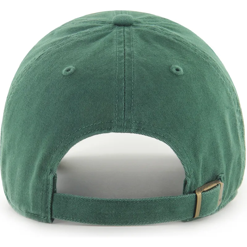 casquette-courbee-verte-ajustable-brunch-hat-phrase-clean-up-base-runner-icon-47-brand