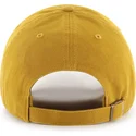 casquette-courbee-jaune-ajustable-clean-up-flat-gold-new-york-yankees-mlb-47-brand