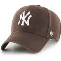 braune-verstellbare-gebogene-kappe-mvp-legend-der-new-york-yankees-mlb-von-47-brand