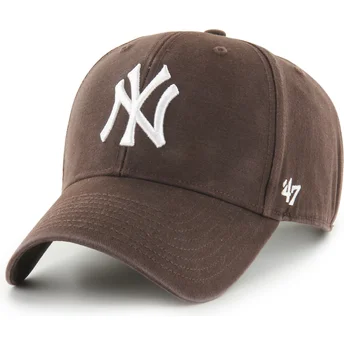 Mützen gebogen braun verstellbares band MVP Legend der New York Yankees MLB von 47 Brand