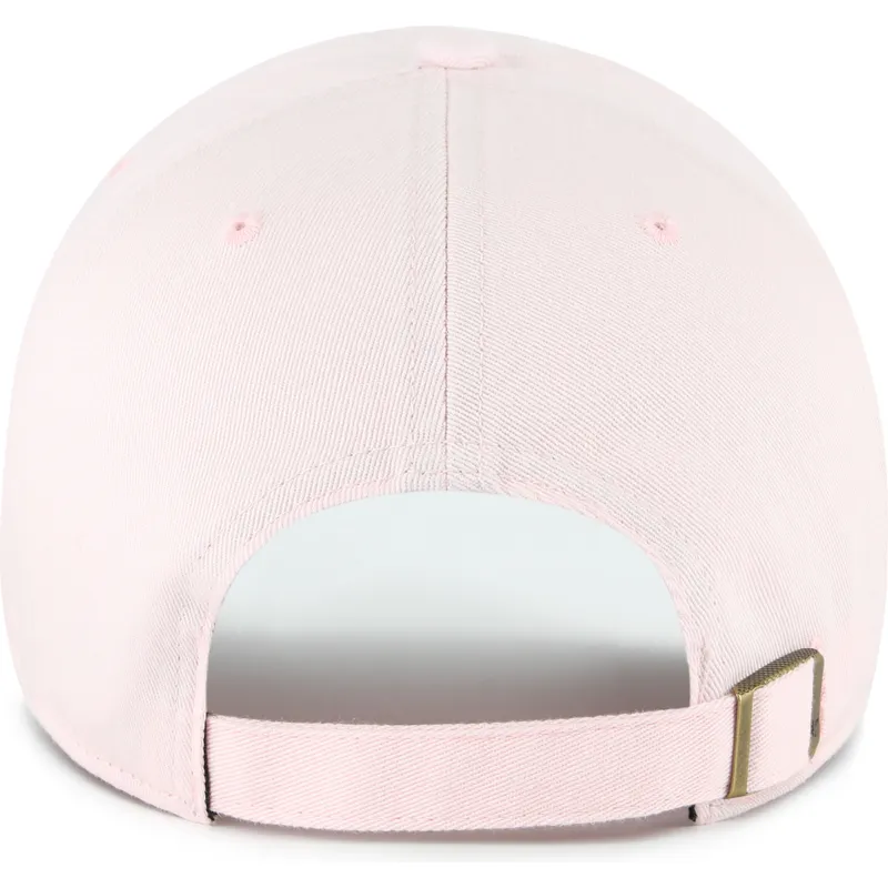 hellrosa-verstellbare-curved-cap-clean-up-base-runner-der-new-york-yankees-mlb-von-47-brand