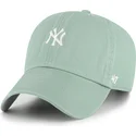 casquette-courbee-verte-ajustable-clean-up-base-runner-new-york-yankees-mlb-47-brand