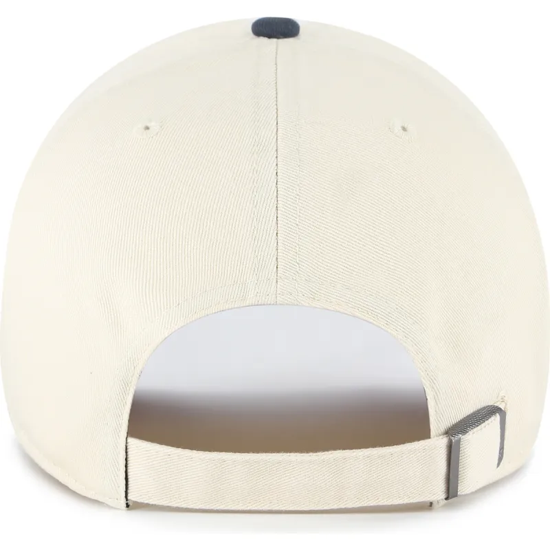 beige-und-marineblaue-verstellbare-gebogene-kappe-clean-up-base-runner-two-tone-der-new-york-yankees-mlb-von-47-brand beige-und-marineblaue-verstellbare-gebogene-kappe-clean-up-base-runner-two-tone-der-new-york-yankees-mlb-von-47-brand
