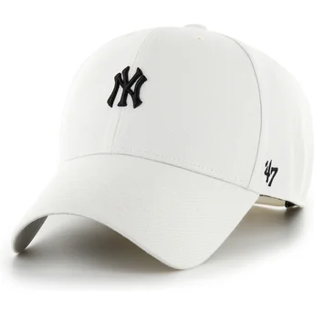 Mützen gebogen beige snapback MVP Base Runner der New York Yankees MLB von 47 Brand