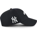 gebogene-marineblaue-verstellbare-kappe-mvp-ballpark-script-shot-der-new-york-yankees-mlb-von-47-brand