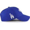 blaue-verstellbare-gebogene-kappe-mvp-ballpark-script-shot-der-los-angeles-dodgers-mlb-von-47-brand