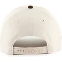 beige-und-braune-gebogene-snapback-kappe-mvp-dt-sure-shot-two-tone-cotton-der-oakland-athletics-mlb-von-47-brand