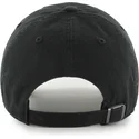 schwarze-verstellbare-curved-cap-clean-up-base-runner-script-der-new-york-yankees-mlb-von-47-brand