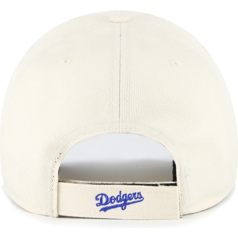 beige-und-blaue-verstellbare-gebogene-kappe-mvp-two-tone-der-los-angeles-dodgers-mlb-von-47-brand