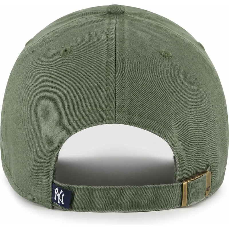 grune-verstellbare-curved-cap-mit-grunem-clean-up-logo-der-new-york-yankees-mlb-von-47-brand