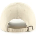 beige-gebogene-verstellbare-kappe-clean-up-base-runner-script-der-new-york-yankees-mlb-von-47-brand