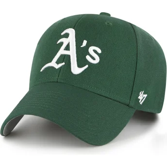 Casquette courbée verte ajustable MVP Oakland Athletics MLB 47 Brand