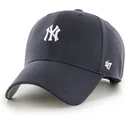 marineblaue-gebogene-snapback-kappe-mvp-base-runner-der-new-york-yankees-mlb-von-47-brand