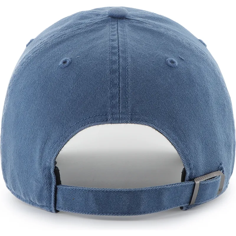 blaue-verstellbare-curved-cap-clean-up-base-runner-der-new-york-yankees-mlb-von-47-brand
