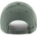 grune-verstellbare-curved-cap-mit-weissem-logo-clean-up-base-runner-der-new-york-yankees-mlb-von-47-brand