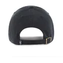 schwarze-verstellbare-curved-cap-mit-schwarzem-logo-clean-up-der-new-york-yankees-mlb-von-47-brand
