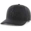 casquette-courbee-noire-snapback-avec-logo-noir-mvp-dp-cold-zone-new-york-yankees-mlb-47-brand