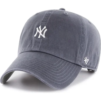 Mützen gebogen marineblau verstellbares band Clean Up Base Runner Vintage der New York Yankees MLB von 47 Brand