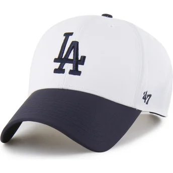 Mützen gebogen weiß snapback MVP Brrr Two Tone der Los Angeles Dodgers MLB von 47 Brand