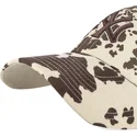 braune-verstellbare-curved-cap-mit-braunem-logo-clean-up-bessie-der-new-york-yankees-mlb-von-47-brand