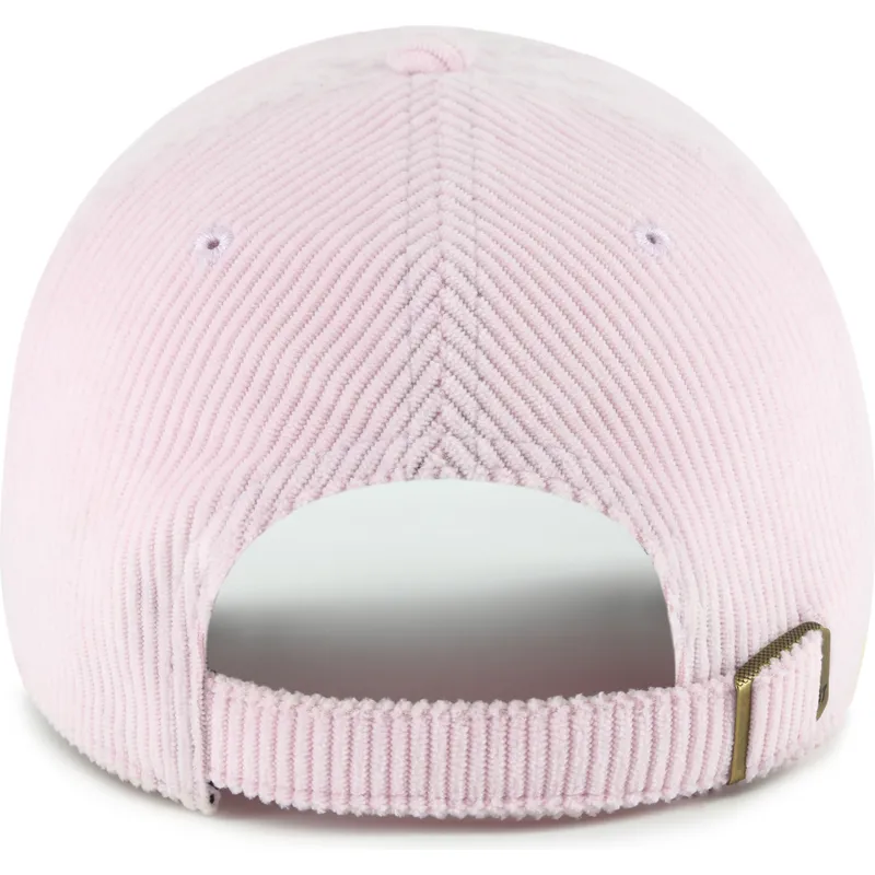 gebogene-rosa-verstellbare-kappe-clean-up-cord-base-runner-der-new-york-yankees-mlb-von-47-brand