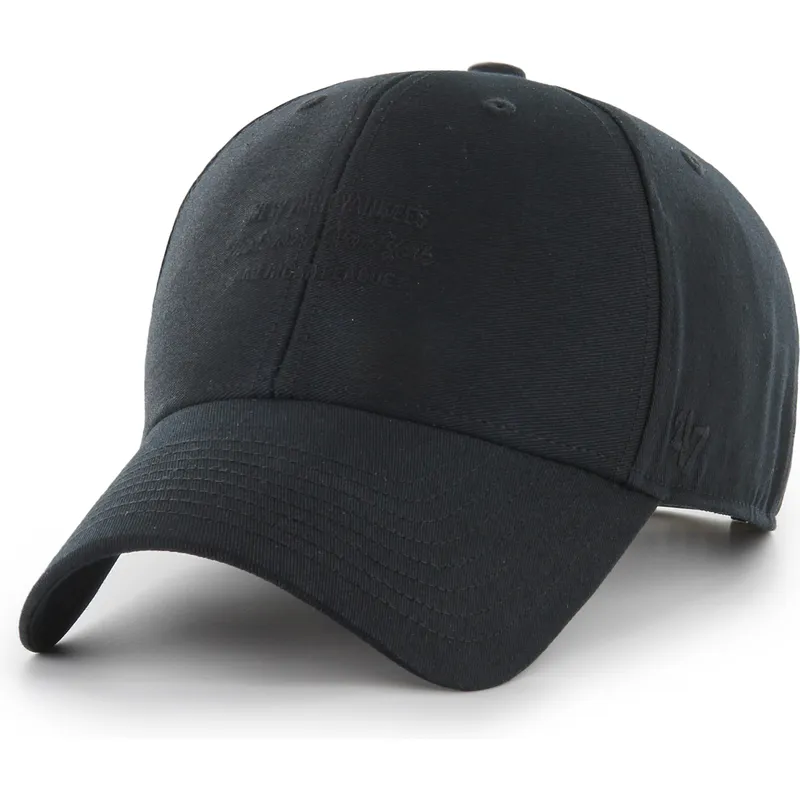 schwarze-gebogene-snapback-kappe-mit-schwarzem-logo-mvp-contemporary-von-new-york-yankees-mlb-von-47-brand