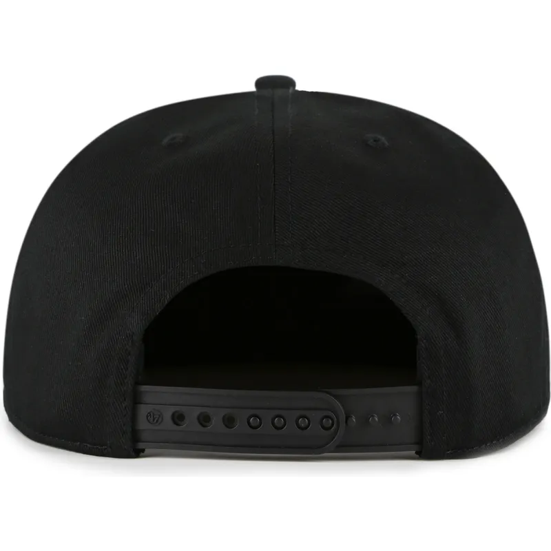 schwarze-flache-snapback-kappe-mit-schwarzem-logo-captain-rl-contemporary-von-new-york-yankees-mlb-von-47-brand