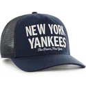 casquette-trucker-bleue-marine-hitch-contemporary-new-york-yankees-mlb-47-brand
