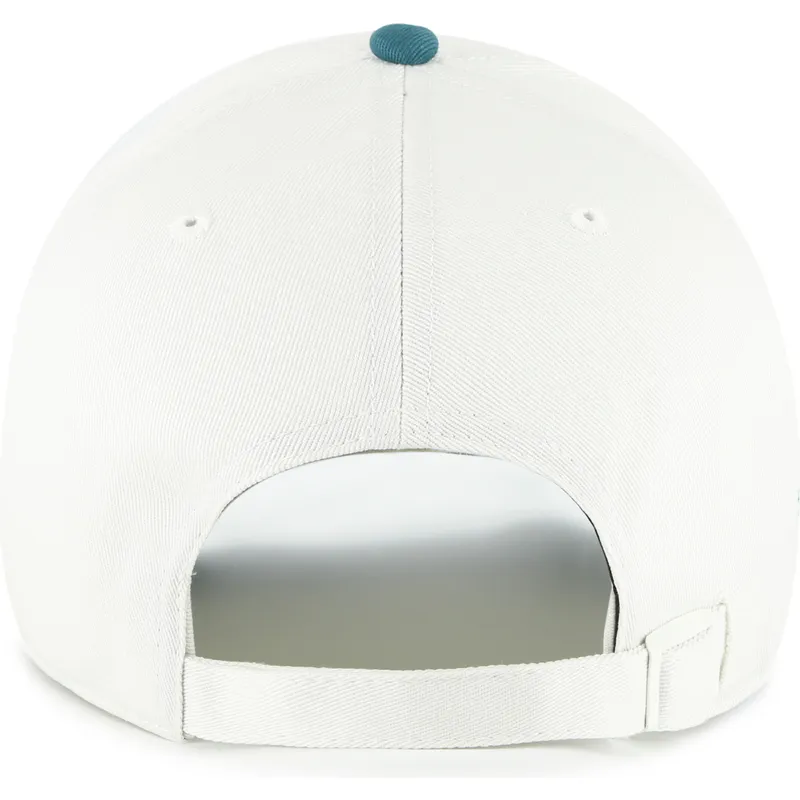 beige-und-grune-verstellbare-gebogene-kappe-clean-up-contemporary-two-tone-der-new-york-yankees-mlb-von-47-brand