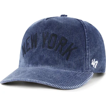 Mützen gebogen marineblau snapback Hitch Reclaim Rusted der New York Yankees MLB von 47 Brand