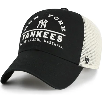 Mützen gebogen schwarz snapback Clean Up Windham Mesh der New York Yankees MLB von 47 Brand