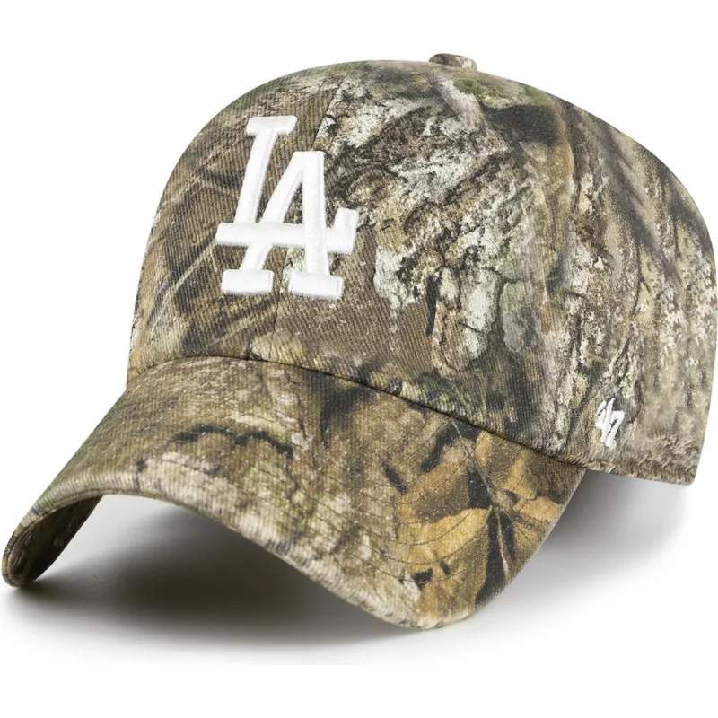 gebogene-kappe-camouflage-verstellbar-clean-up-realtree-los-angeles-dodgers-mlb-von-47-brand gebogene-kappe-camouflage-verstellbar-clean-up-realtree-los-angeles-dodgers-mlb-von-47-brand